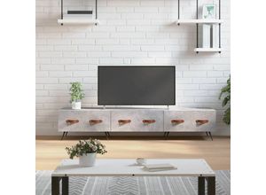 8720845944971 - Bonnevie - TV-SchrankTV-Möbel Betongrau 150x36x30 cm Holzwerkstoff vidaXL