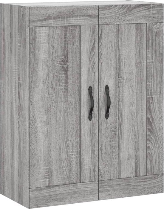 8720845950279 - vidaXL Hängeschrank-695x34x90-cm-bearbeitetes-Holz-grau-sonoma-eiche-farbig