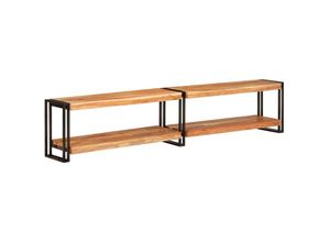 8720845952488 - Bonnevie - TV-SchrankTV-Möbel 200x30x40 cm Massivholz Akazie vidaXL