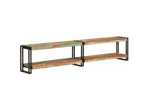 8720845952495 - TV-Schrank，TV-Möbel 200x30x40 cm Massives Altholz vidaXL