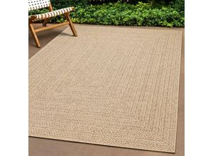 8720845956356 - Bonnevie - Teppich 80x150 cm Jute-Optik Innen und Außen vidaXL933384