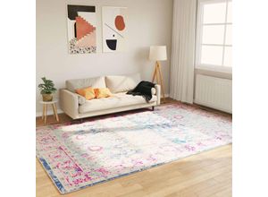 8720845956912 - Bonnevie - Teppich Waschbar Mehrfarbig 190x300 cm Rutschfest vidaXL846134