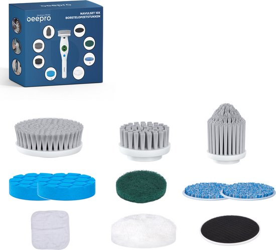 8720865048239 - Beepro® Nachfüllset Reinigungsbürste - für elektrischen Schrubber Beepro