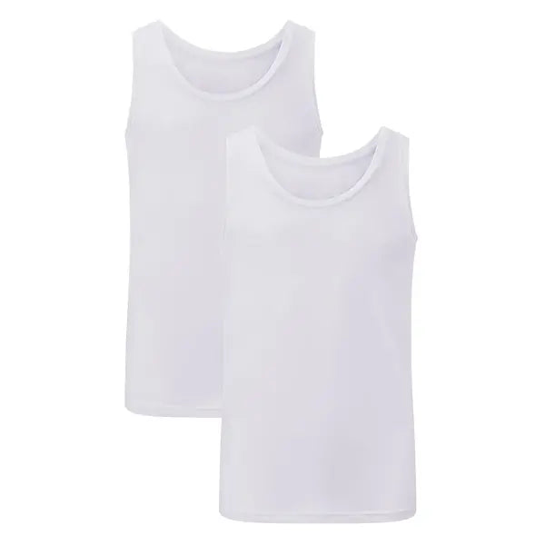 8720865936178 - 2er-Pack Shirt Rundhalsausschnitt - Größe L - Weiß