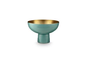 8720874270157 - Dekoobjekt PIP STUDIO Tablett Metall blau (hellblau) B30cm H20cm T30cm Ø30cm Metall Dekofiguren