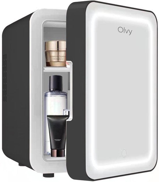 8720892070968 - Hautpflege-Kühlschrank - Mini-Kühlschrank - Hautpflege-Kühlschrank - Inklusive E-Book - Make-up-Kühlschrank - 4 Liter