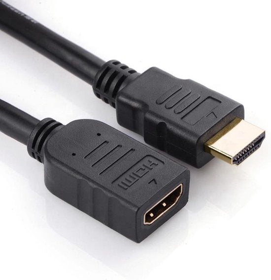 8720908590510 - HDMI-Verlängerungskabel - HDMI-Stecker auf HDMI-Buchse Adapter - 4K 30Hz Ultra HD - 03 Meter