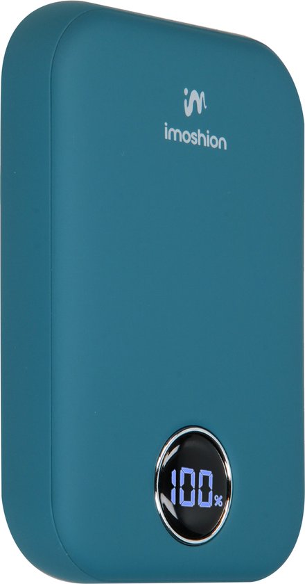 8720922183033 - Powerbank 10000 mAh - Geeignet für MagSafe - Schnellladegerät 225W - LED-Anzeige - USB C & USB A - Wireless Powerbank Geeignet für iPhone 12 13 14 15 16 - Dunkelblau