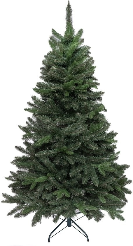 8720929474561 - Batis - Voller künstlicher Weihnachtsbaum 180 cm (PE + PVC) - Stabiler Weihnachtsbaum - Metallsockel - Schnell aufgestellt - 538 Zweige - 30 Jahre