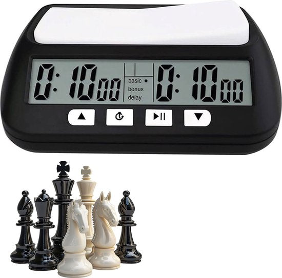 8720929620340 - Pro Digital Chess Clock - Timer - Für - Schach - Profi - Klassisch - Chinesisch - Go - Gobang - Digital - Timer