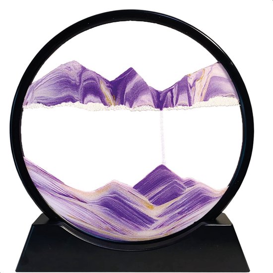 8720929620579 - Sandkunst - Lila - Sandkunst - Im Glas - Sanduhr - Dekoration - Bewegte Sandkunst - Sand 8720929620579 - Sandkunst - Lila - Sandkunst - Im Glas - Sanduhr - Dekoration - Bewegte Sandkunst - Sand