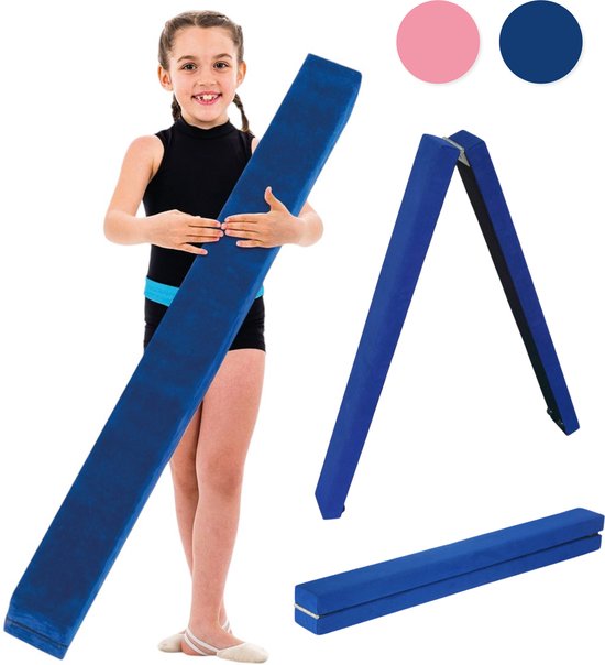 8720929621255 - ProSkill Gymnastikbalken - 210cm - Schwebebalken - Für Zuhause - Zusammenklappbar - Gymnastik