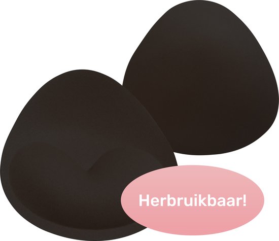 8720929621385 - BH Pads - 2 Stück - Damen Pads - Push up - Atmungsaktiv - Wasserdicht - Nippelabdeckungen - Selbstklebend - Nippel - Aufkleber - Aufkleber - Brustwarzenband - Klebe-BH