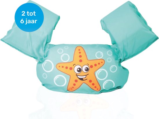 8720929621798 - Puddle Jumper Star - Schwimmweste - Für Kinder von 0-2 bis 3-6 Jahren - Schwimmweste Kind - Hai - Schwimmgurte 15-30 kg - Schwimmweste - Schwimmflügel - Schwimmkork - Schwimmgürtel - Swim Essentials