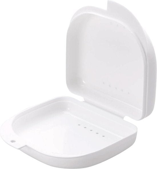 8720929622023 - - Zahnärztliches Tablett für Zahnspangen - Bracket-Tray - Weiß - Zahnersatz - Prothetik - Bracket-Tray - Bracket-Box - Tablett