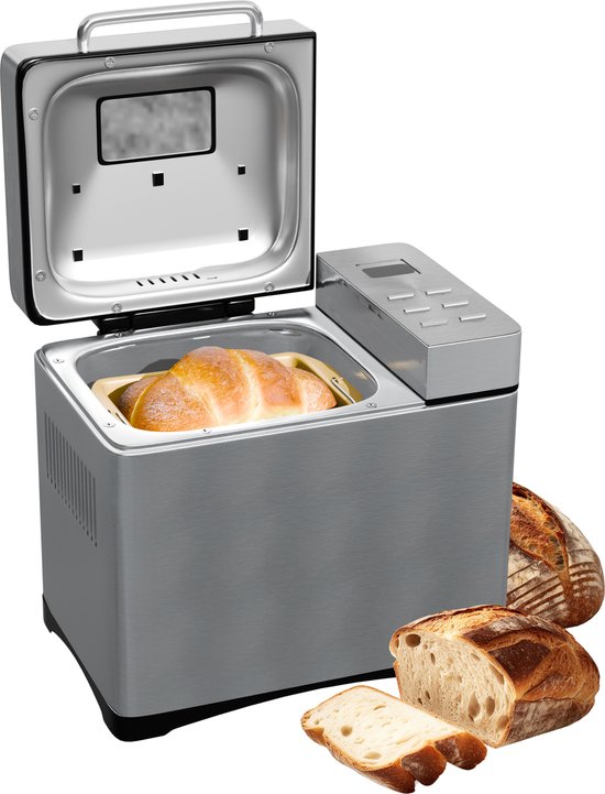 8720929622344 - Brotbackautomat - 19 Programme - bis zu 1000 Gramm - 650 W - 345x248x310mm