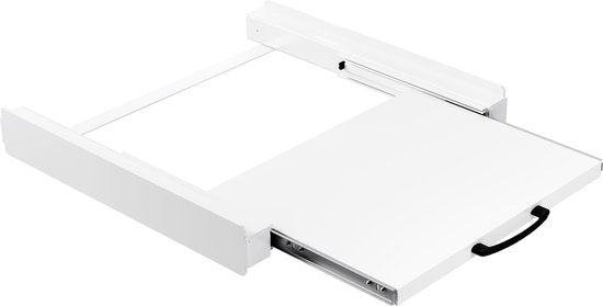 8720938693137 - Bodo® Stapelset - Ausziehbare Ablage - Waschmaschine und Trockner - Universal - Weiß