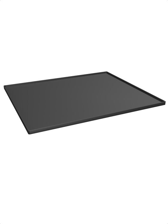 8720938693687 - Bodo® Schutzmatte für Waschmaschine & Trockner - Silikonmatte 60x60cm - Schwarz