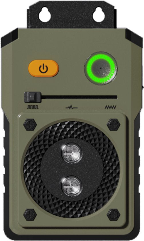 8720938984150 - Vulpes Goods® Pets - Ultraschall-Antibellgerät PRO - Deluxe Hundetrainer - Wiederaufladbar - Automatischer Betrieb - Kein Schock - Wasserfest - Für alle Hunde - Innen & Außen - 15m Reichweite - 3 Stufen - Antibellen - Hundetrainer
