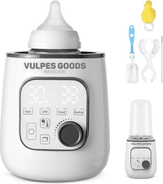 8720938984174 - Vulpes Goods® BabyCare - Flaschenwärmer PRO 10in1 - Flaschenwärmer - Erwärmung von Flüssigkeiten und Nahrung
