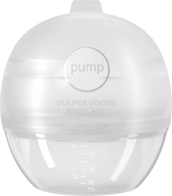 8720938984396 - Vulpes Goods® Babycare - Leakshell - Muttermilchauffangbehälter - Milchauffangbehälter - tragbarer Becher - freihändig - Muttermilchauffangbehälter - Leakshell - Brustschale - Muttermilchauffangbehälter - BPA frei - 60ML Auffangbehälter