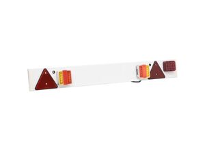 8720942570691 - Maison Exclusive - Anhängerleuchte Rot 115x6x14 cm 12V led Leuchtmittel - Rot