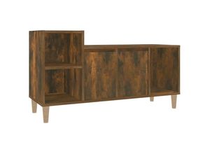 8720942582779 - Maison Exclusive - TV-Schrank Räuchereiche 100x35x55 cm Holzwerkstoff - Braun