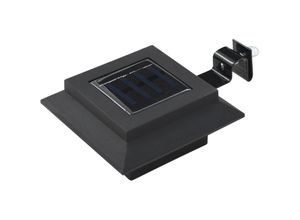 8720942794981 - Outdoor Solarleuchten 6 Stück led Quadratisch 12 cm - Schwarz - Maison Exclusive