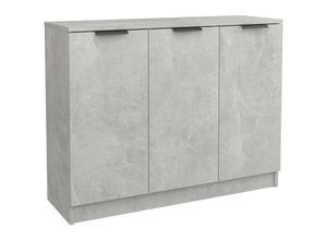 8720942832959 - Maison Exclusive - Sideboard Betongrau 905x30x70 cm Holzwerkstoff - Grau