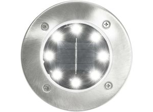 8720942851530 - Solar-Bodenleuchten 8 Stk led Weiß - Weiß - Maison Exclusive