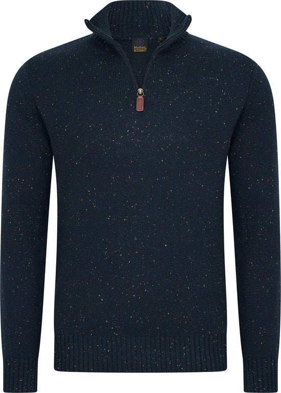 8720955002240 - Skipper - Herrenpullover - halber Reißverschluss - Navy - XXL