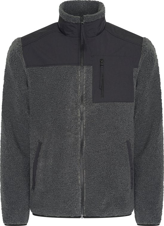 8720955007580 - Teddy Vest Ottawa - Weste Herren - Übergangsjacke Herren - Anthrazit - XXL
