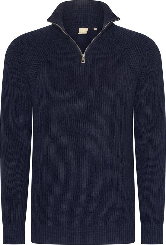 8720955007740 - Rib Skipper - Herrenpullover - halber Reißverschluss - Navy - 3XL 8720955007740 - Rib Skipper - Herrenpullover - halber Reißverschluss - Navy - 3XL