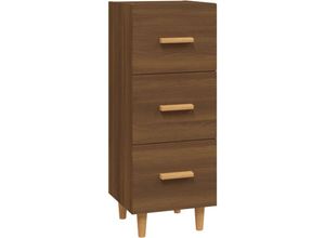 8720961002876 - Maison Exclusive - Sideboard Braun Eichen-Optik 345x34x90 cm Holzwerkstoff - Braun