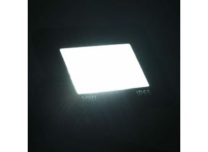 8720961211681 - Maison Exclusive - LED-Fluter 20 w Kaltweiß - Schwarz