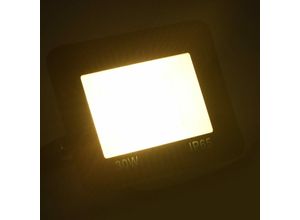 8720961245143 - Maison Exclusive - LED-Fluter 30 W Warmweiß - Schwarz