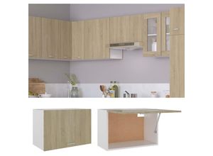 8720961264946 - Hängeschrank Sonoma-Eiche 60x31x40 cm Holzwerkstoff - Braun - Maison Exclusive