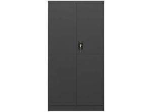 8720961554931 - Maison Exclusive - Schließfachschrank Anthrazit 90x40x180 cm Stahl - Anthrazit