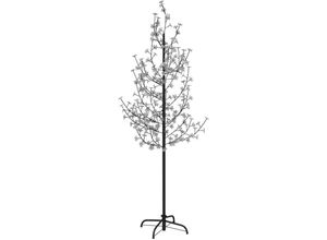 8720961561793 - LED-Baum mit Kirschblüten Warmweiß 220 LEDs 220 cm - Weiß - Maison Exclusive