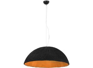 8720961614376 - Maison Exclusive - Pendelleuchte Schwarz und Golden Ø70 cm E27 - Mehrfarbig