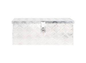 8720961652668 - Maison Exclusive - Aufbewahrungsbox Silbern 60x235x23 cm Aluminium - Silber