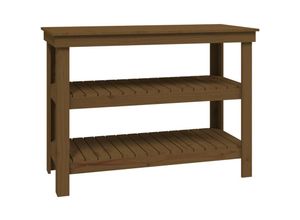 8720961698406 - Maison Exclusive - Werkbank Honigbraun 1105x50x80 cm Massivholz Kiefer - Braun