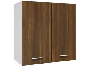 8720961897090 - Hängeschrank Braun Eichen-Optik 60x31x60 cm Holzwerkstoff - Braun - Maison Exclusive