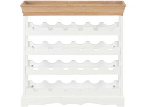 8720961949829 - Maison Exclusive - Weinschrank Weiß 70 x 225 x 705 cm mdf - Weiß