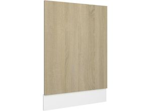 8720961963344 - Geschirrspülerblende Sonoma-Eiche 45x3x67 cm Holzwerkstoff - Braun - Maison Exclusive