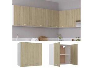 8720961967649 - Hängeschrank Sonoma-Eiche 60x31x60 cm Holzwerkstoff - Braun - Maison Exclusive