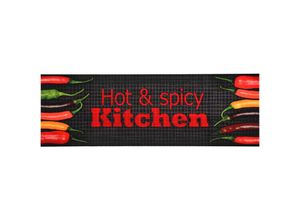 8720961995208 - Maison Exclusive - Küchenbodenmatte Waschbar Hot&Spicy 45x150 cm - Mehrfarbig