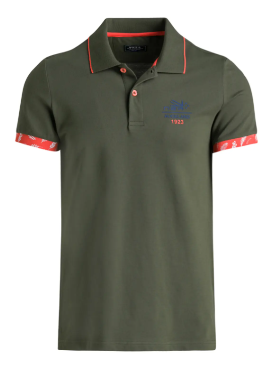 8720963786378 - NEW ZEALAND AUCKLAND - Polo-Shirt Damien khaki - Größe M