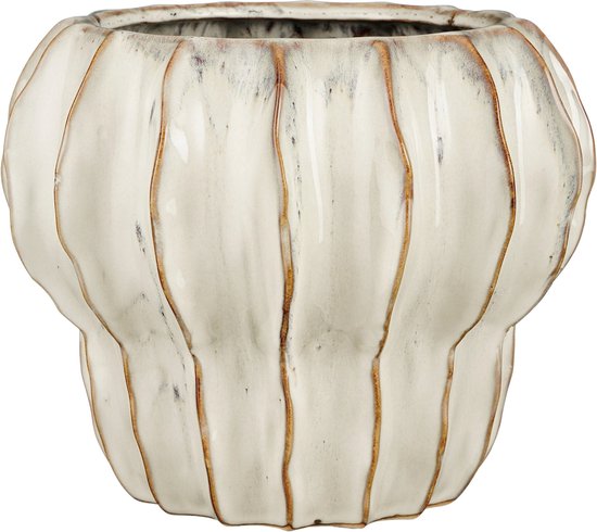 8720967781560 - Altea Blumentopf Indoor - H20 x Ø25 cm - Keramik - Weiß 8720967781560 - Altea Blumentopf Indoor - H20 x Ø25 cm - Keramik - Weiß