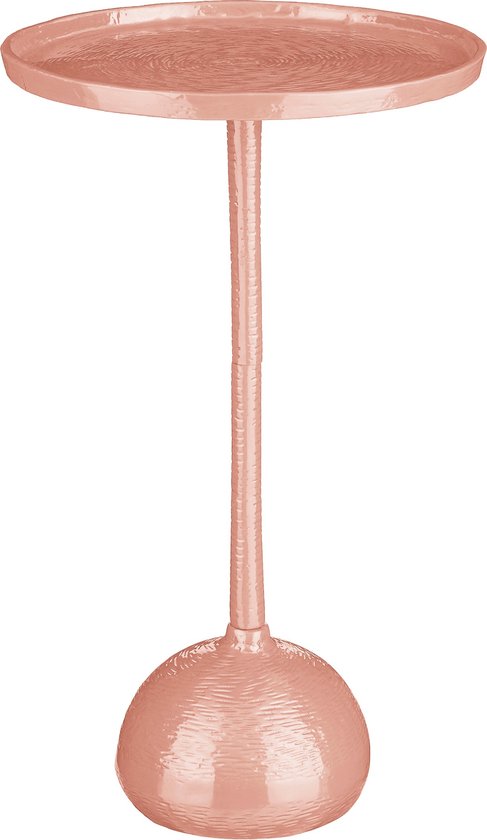 8720967815210 - Colin Beistelltisch - H58 x Ø34 cm - Recyceltes Aluminium - 100% FSC - Hellrosa 8720967815210 - Colin Beistelltisch - H58 x Ø34 cm - Recyceltes Aluminium - 100% FSC - Hellrosa